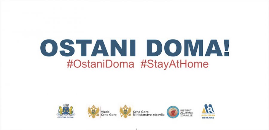 Na vise od 29 bilborda po gradu: Ostani doma